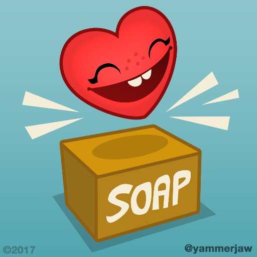 I wear my heart on a soapbox.

#WhatWouldJoybubblesDo