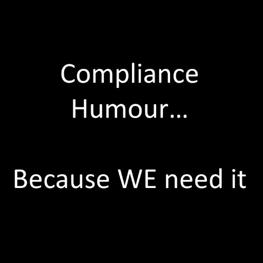 ComplianceHumor's profile picture. 