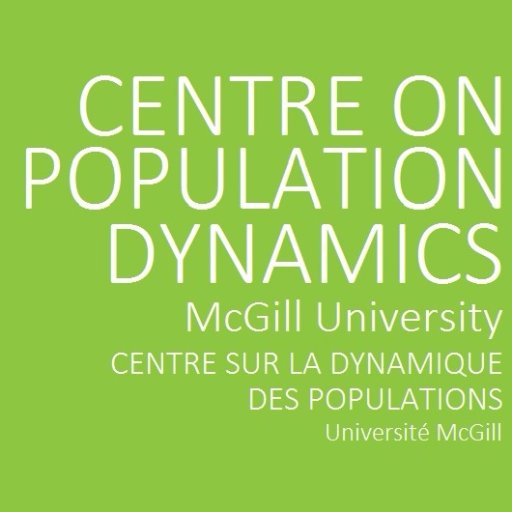 Centre on Population Dynamics, McGill University. Pursuing leading-edge population research across social sciences and health sciences.