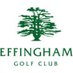 Effingham Golf Club (@EffinghamGolf) Twitter profile photo