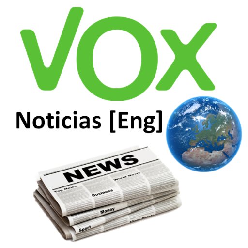 Vox_party_news's profile picture. Main news in English from VOX party @vox_es