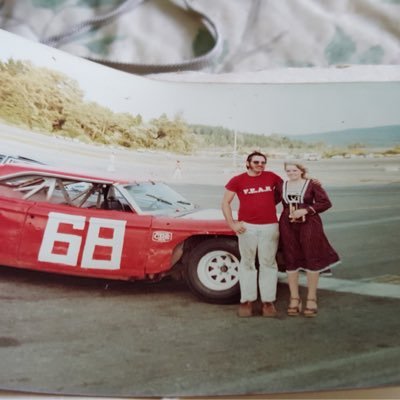 From Cambridge Massachusetts,Vietnam veteran,Raced cars for four decades both Figure Eight and Stock cars at Evergreen Speedway.