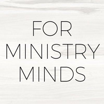 For Ministry Minds, a place to start discussions and create community through insightful ideas on ministry, leadership, and discipleship. Join the discussion!