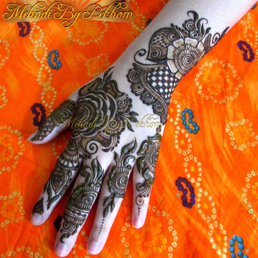 Mehndi By Pekhom On Twitter Simple Easy Gorgeous Full Hand