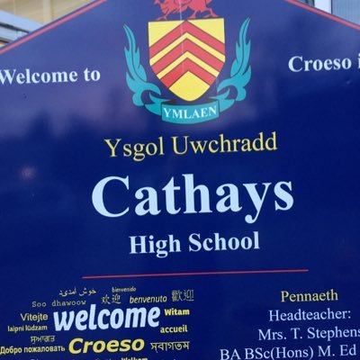 Proud to be Headteacher at the amazing Cathays High School, Cardiff @cathayshigh #opportunitiesforall
