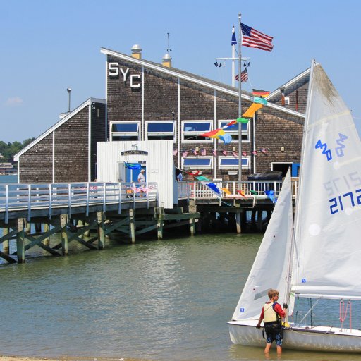 Squantum Yacht Club (SYC) founded in 1890 is a private, family-oriented organization with an emphasis on the enjoyment of competitive and recreational boating.