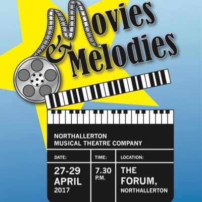 The official Twitter Account for the Northallerton musical theatre company,  our upcoming spring show is Movies and Melodies  🎟🎭