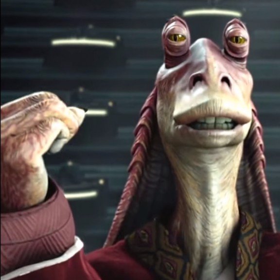 Senator_Binks's profile picture. Better dead here than deader in the Core. Ye gods, whatta meesa sayin'?