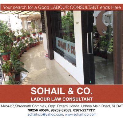 sohailsawani's profile picture. ESIC/PF and Allied Labour Law Consultant at Surat https://t.co/bhV6s2L97S