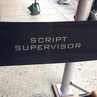 Script Supervisor tweeting about all things scripty! Will RT opportunities, fun continuity errors and other Scripty tweets.