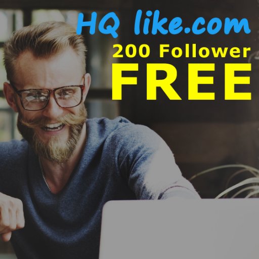 200 Follower FREE for Facebook, Instagram or twitter. High Quality Follower, Likes, Views, Custom Comments from Real Users.