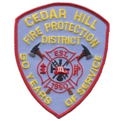The Cedar Hill Fire Protection District has a response area of approximately 82 square miles in Northwestern Jefferson County, Missouri.