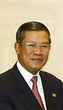 I am a prime minister more than 30 years.  I will take this sit if people countinue hun sen as a prime minister.hun sen has done well after liberation 7 January