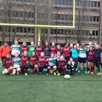 Southern Oregon University's Down and Dirty Women Ruggers. #brutiful