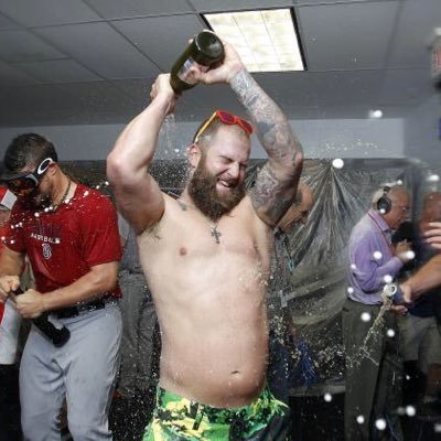 Rangers legend and sexual icon Mike Napoli.