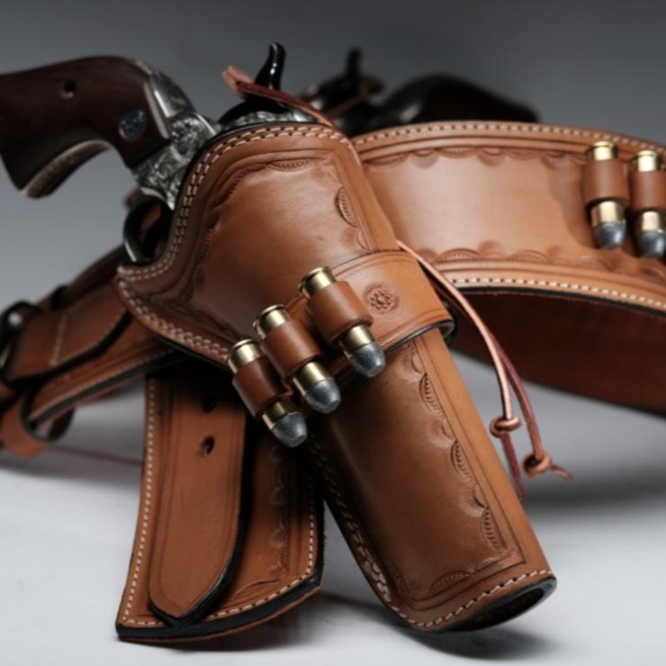 Kirkpatrick Leather Company has been manufacturing quality leather holsters since 1950, offering the best selection of western gunbelts in the market today.