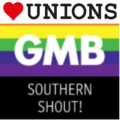 gmbsouthshout's profile picture. Welcome to GMB Southern Shout! Twitter. We are GMB Southern Region LGBTI Group.

 You can also find us on Facebook https://t.co/KG01jIImpk…