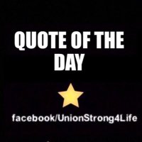 Union Strong 4 Life(@US4L_Quotes) 's Twitter Profile Photo