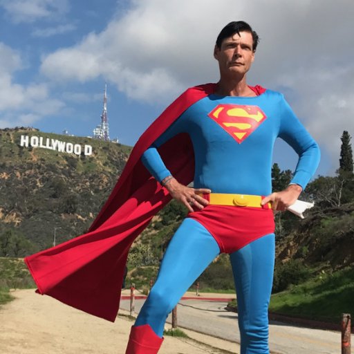 I am Hollywood Superman, the 1st Hollywood Blvd cosplayer. Trying to do a webseries about my life & struggles, and I want to make a difference in this world.
