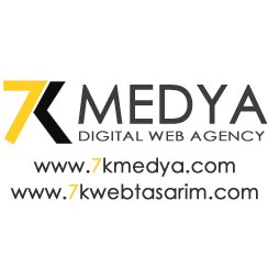 7K Medya, Web Sitesi, E-Ticaret Sitesi, Web Yazılımı, Mobil Uygulama, Grafik Tasarım, Seo, Sosyal Medya Çalışmaları ve Dijital Reklam konusunda çalışmaktadır.