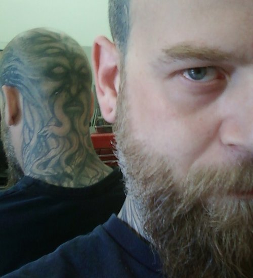 #metal #tattoo #artist - Based in SW Washington but I frequently tour the US so don't be shy. It will only hurt a little...
