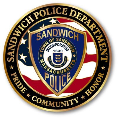 The OFFICIAL Twitter account of the Sandwich (MA) Police Department. This account is not monitored 24/7. Call 911 for emergencies.