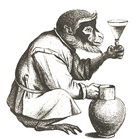 All things cocktail. Spirits, bitters, syrups, shrubs and more. 
A monkey walks into a bar...