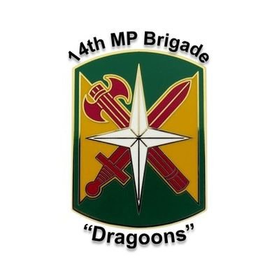 14th_MP_Brigade's profile picture. Official Twitter account of the 14th Military Police Brigade, Dragoons. (Following, RTs & links ≠ endorsement)