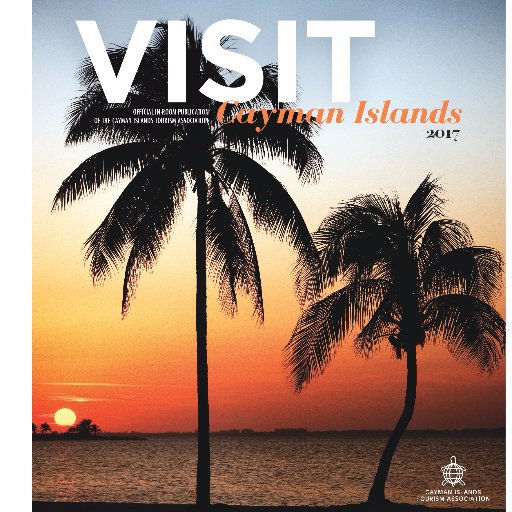 The official publication of the Cayman Islands backed by the Department of Tourism and Cayman Islands Tourism Association.