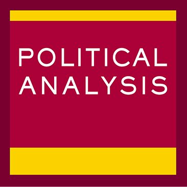 Official Journal of the Society for Political Methodology