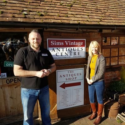 Sims Vintage Antiques Centre at  Wootton Wawen, fantastic array of quality Antiques, Vintage and collectable items. Cabinet rental service available