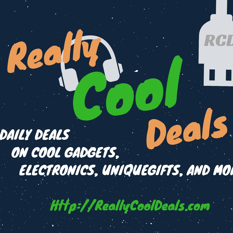 reallycooldeals's profile picture. Really Cool Deals post the best deals on unique and unusual gifts, cool gadgets, electronics and more. Make sure to stop by https://t.co/84V5HVPa5P