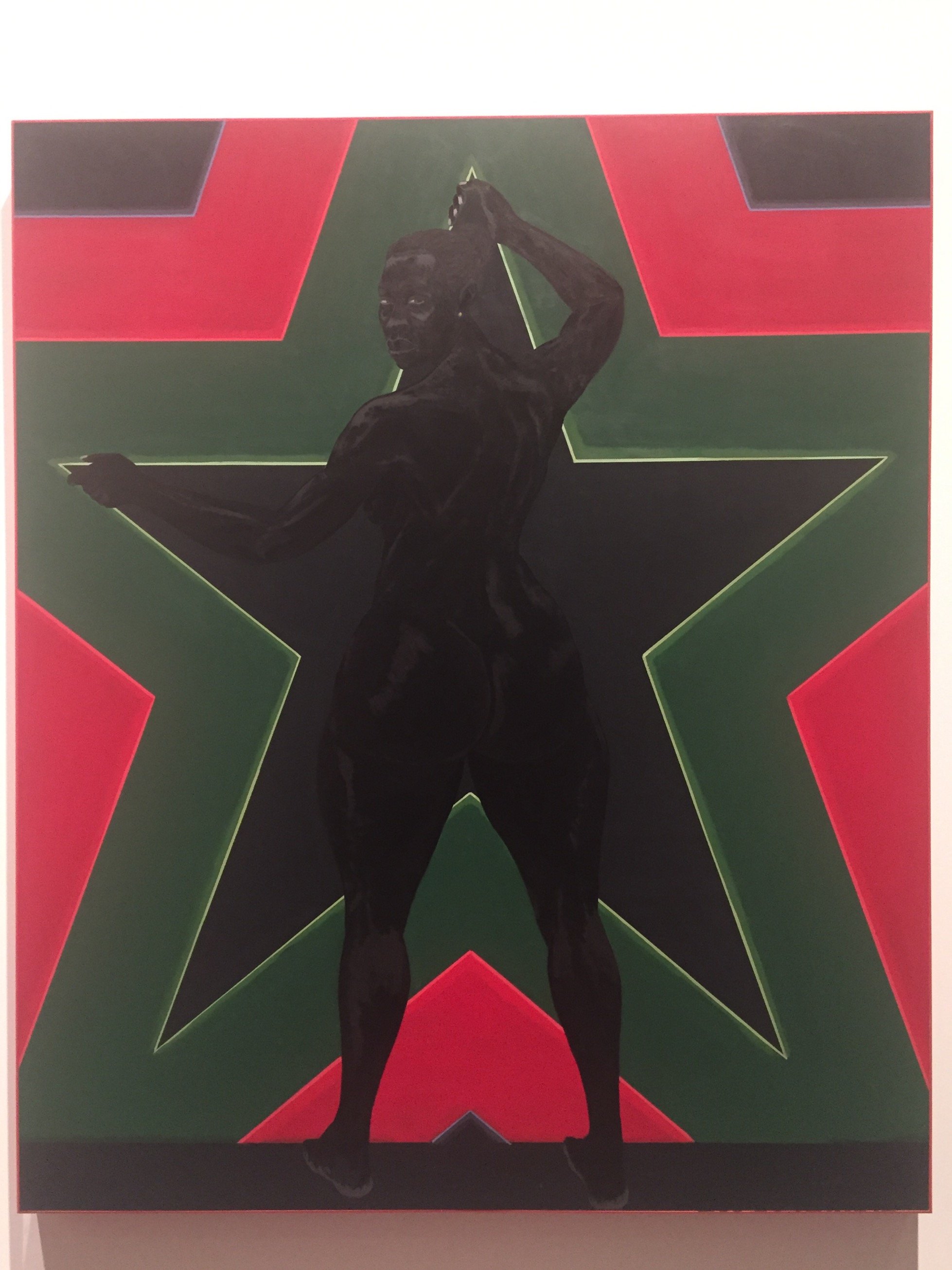 (image: “Black Star” by Kerry James Marshall)