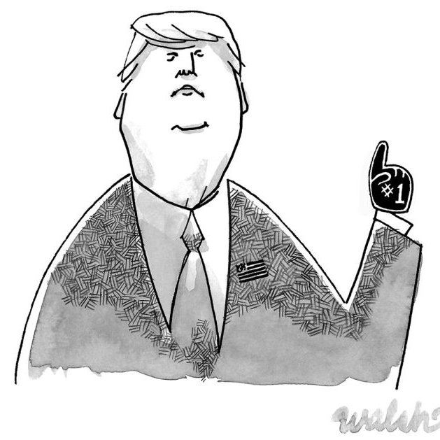 The Donald's Tweets as evergreen New Yorker cartoon captions. A silly experiment by @Psythor. Not affiliated with the New Yorker. See also: @KanyeNewYorker.