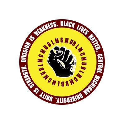 Central Michigan University's Black Lives Matter chapter. Promoting Black successes and bringing awareness to structural and systematic racism.