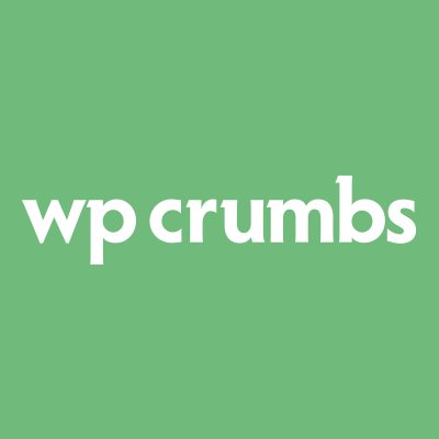 WPCrumbs's profile picture. Free WordPress themes, tutorials, reviews, hacks & tricks.