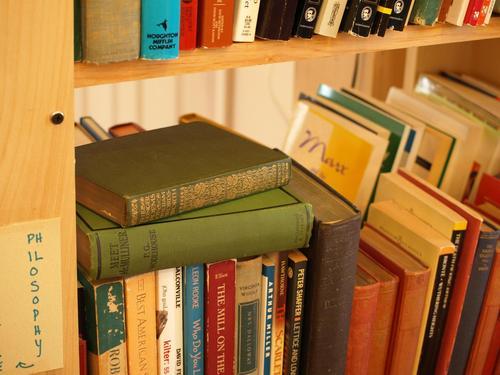 a laid back place to buy and trade books, drink teas, enjoy people, books, growth