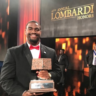 The Rotary Lombardi Award is presented annually to the top player in college football. #IAMLOMBARDI