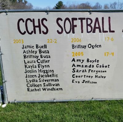 CCHS Softball