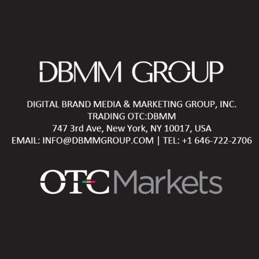 DBMM is an OTCPNK Company - Symbol OTCPNK:DBMM.
DBMM Group - A blend of data, strategy and creative execution.