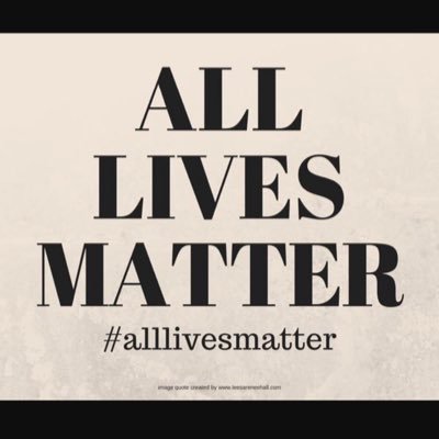 This page is about equality for all. All lives do matter. And I'll be showing you how.