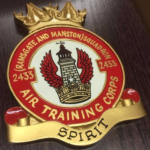 Officer Commanding, 2433 (Ramsgate and Manston) Squadron. #withspirit