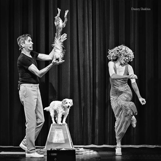 Comedydogshow, Hundeshow, Tiershow, Komiker mit Hund seit 1981 und immer bringen wir Menschen zum Lachen, Hunde sowieso.