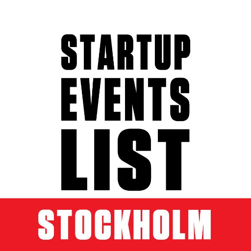 Your calendar for startup and tech events in Stockholm. Updated daily. Sign up for invites. #StartupEventsSE #SthlmTech #Stockholm #Sweden #startups #tech