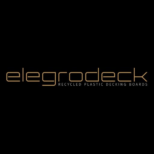 elegrodeck's profile picture. Premium decking boards made entirely from plastic, not wood composite. 
26 Year Guarantee • Recycled • Non-Slip • Maintenance-Free