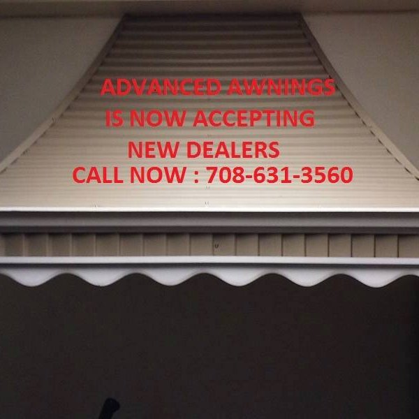 Advanced Awnings MFG, corporate office is in Orland Park, Illinois. Wholesale to dealers. We welcome you to be come a Dealer. We offer measure & installation.