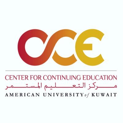 The Center for Continuing Education offers certified learning & development courses for professionals. 📞 22248398
 📧 cce@auk.edu.kw