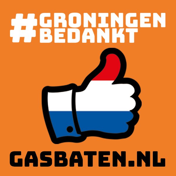 Heel Nederland profiteerde van de gasbaten. Tijd om Groningen te bedanken! Heb jij Groningen al bedankt? #GroningenBedankt! https://t.co/IsESBBolkF