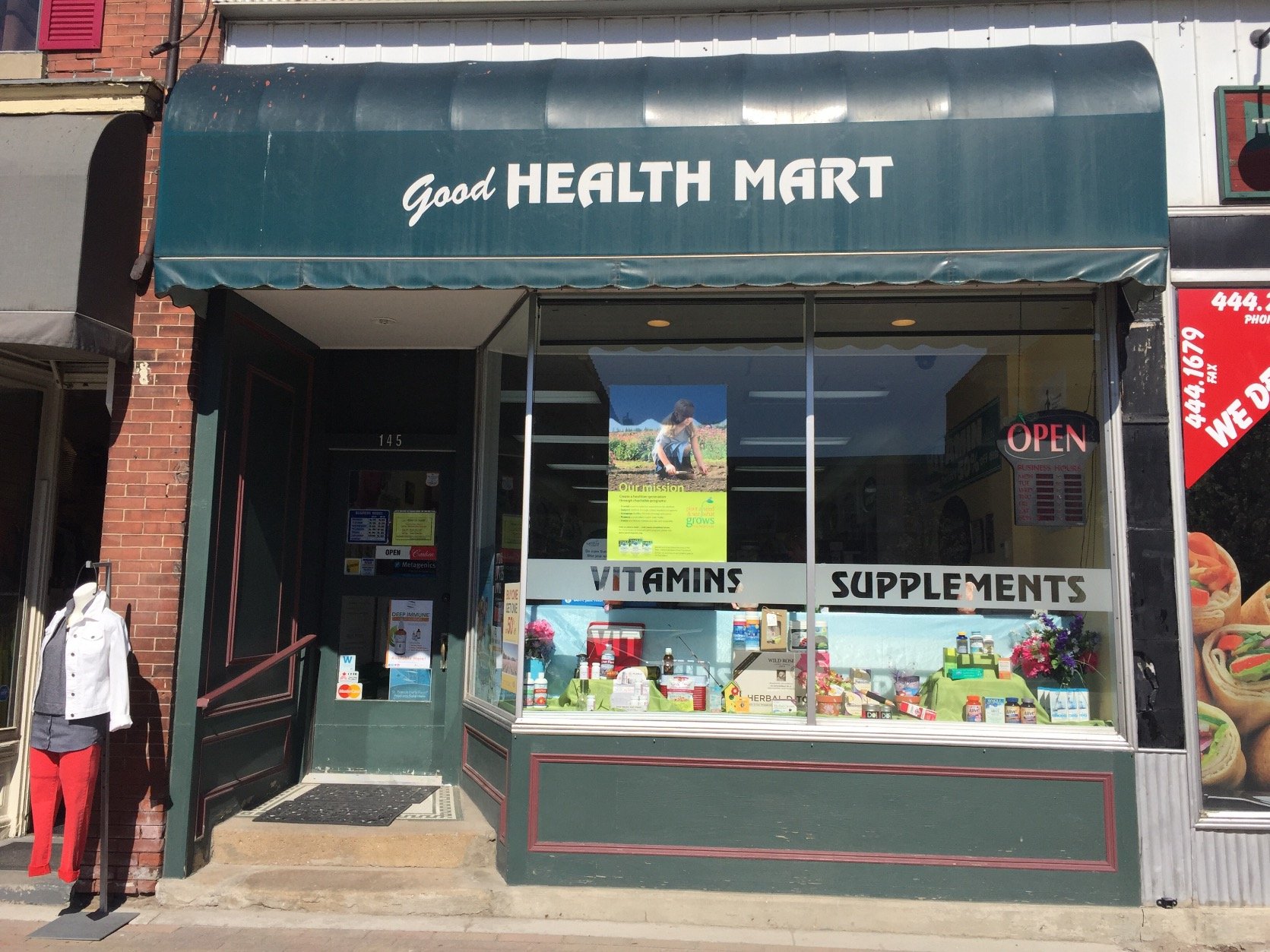 Your #1 Vitamin & Supplement Health Food Store and More! Be Healthy Naturally! We CARE to take the extra time to help.