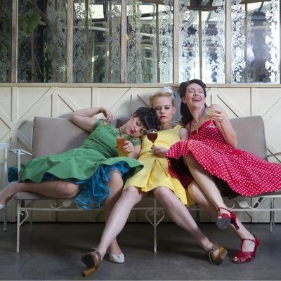 LA based musical comedy trio. It's vintage comedy with a modern twist. And great gams to boot! Buzz Buzz Buzz, it's 1943!